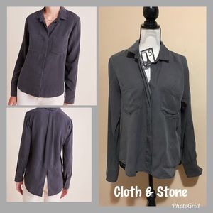 Cloth & Stone Lindsey Button-down shirt